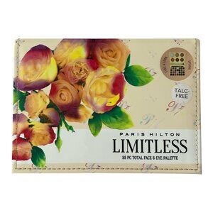 Paris Hilton LIMITLESS 35-Piece Face & Eye Makeup Palette – Talc-Free – NEW – RE